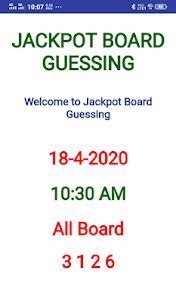 jackpot guessing|Jackpot Board Guessing .